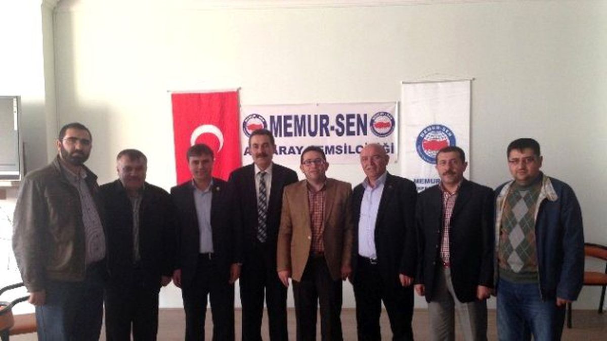 AK Parti Milletvekili Aday Adayı Latif Ağır\'dan Memur-Sen\'e Ziyaret