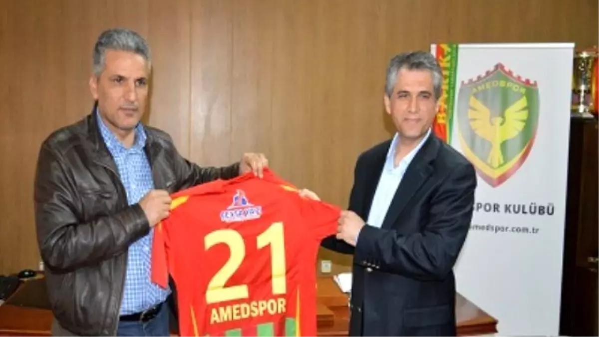 Anlı\'dan Amedspor\'a Ziyaret