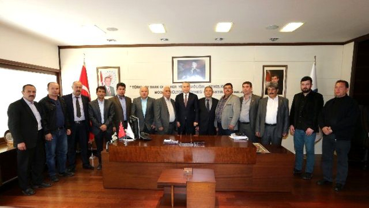 Bekillili Muhtarlardan Başkan Zolan\'a Ziyaret