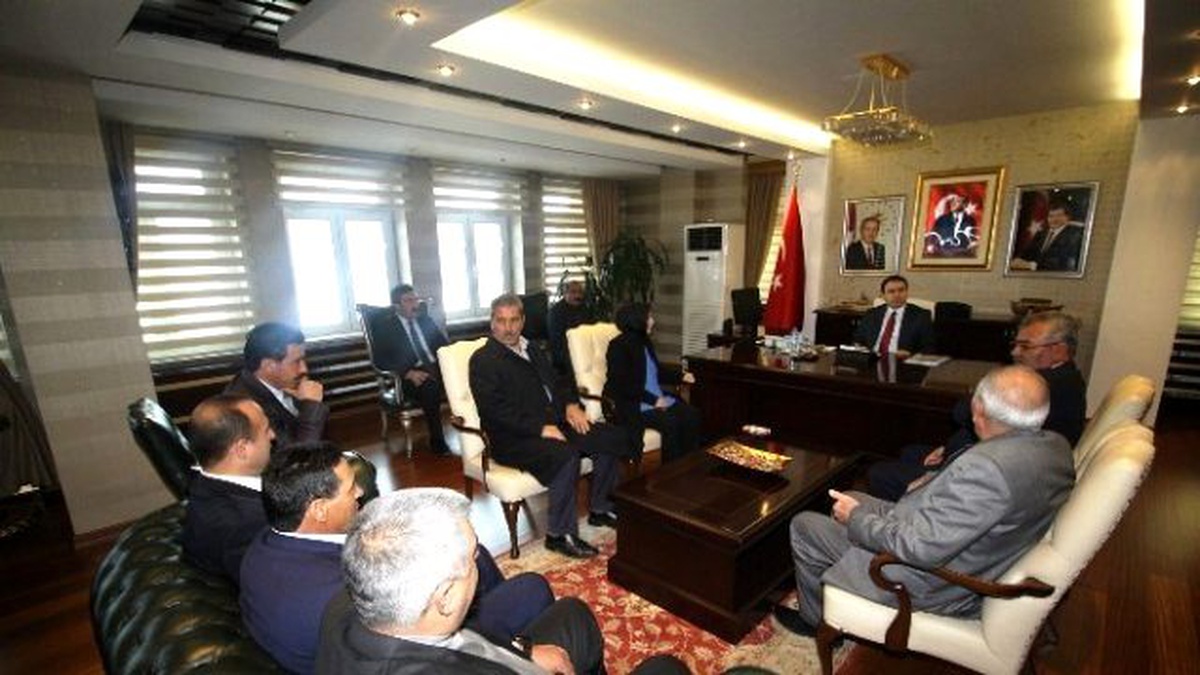 Dbp\'li Meclis Üyelerinden Vali Işın\'a Ziyaret