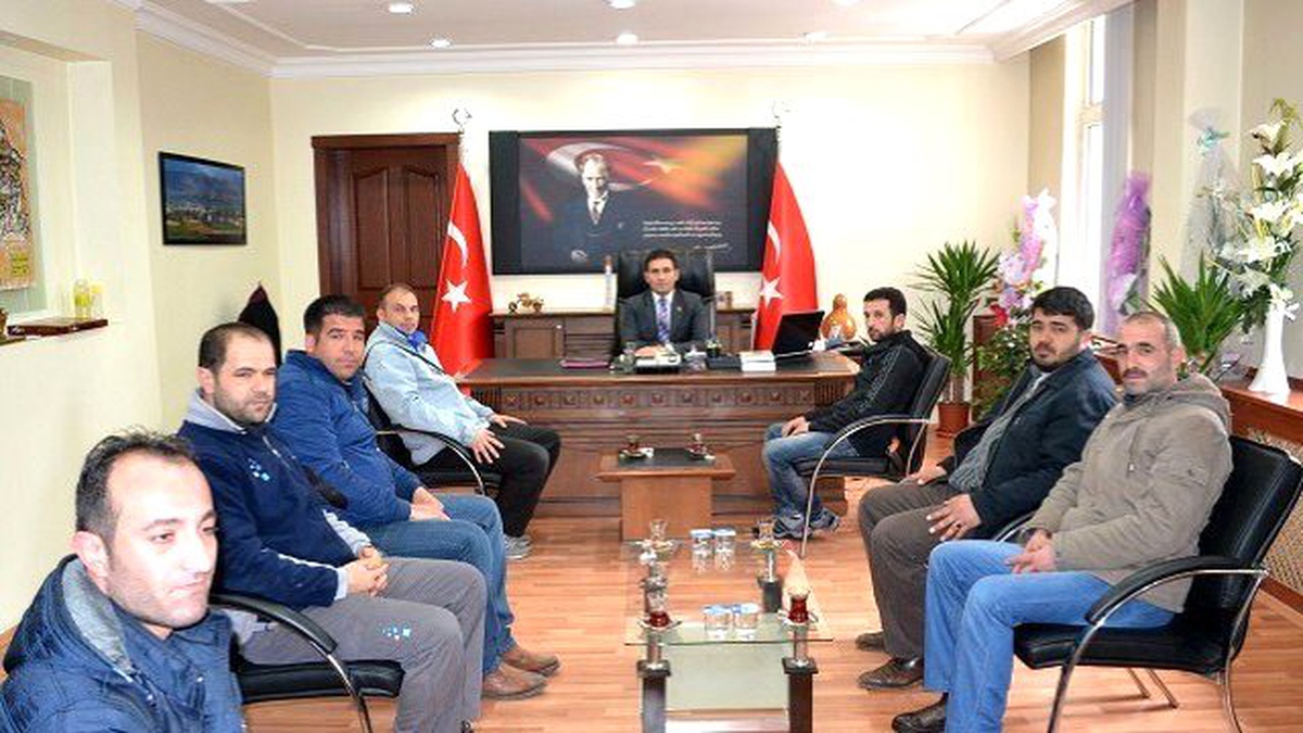 Doganşehirspor\'dan Kaymakama Ziyaret