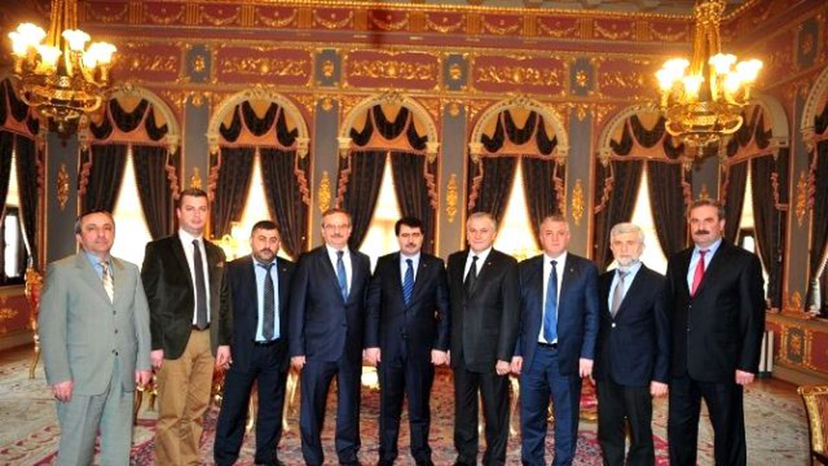 DTSO Yönetimi İstanbul Valisi Vasip Şahin\'i Ziyaret Etti