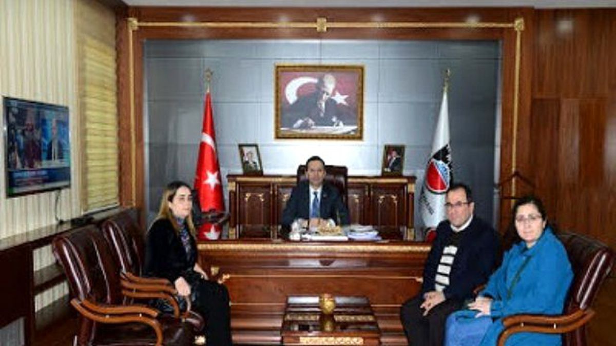 Engelliler Araştırma Merkezi\'nden Vali Aksoy\'a Ziyaret