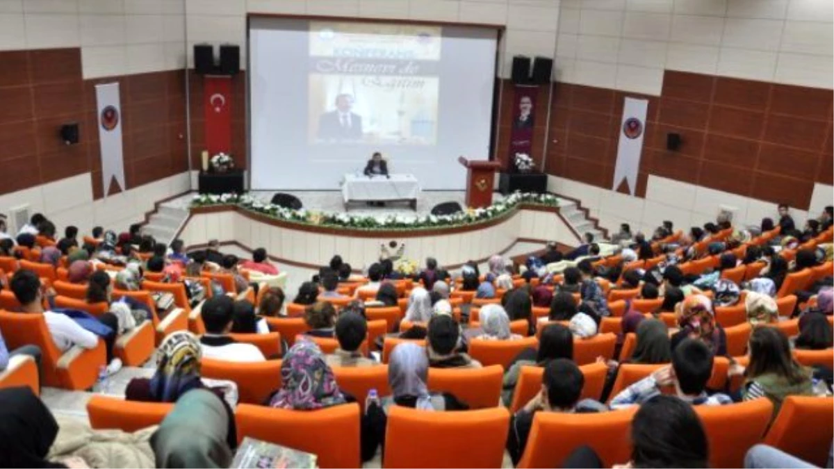 Gümüşhane\'de "Mesnevi\'de Eğitim" Konferansı