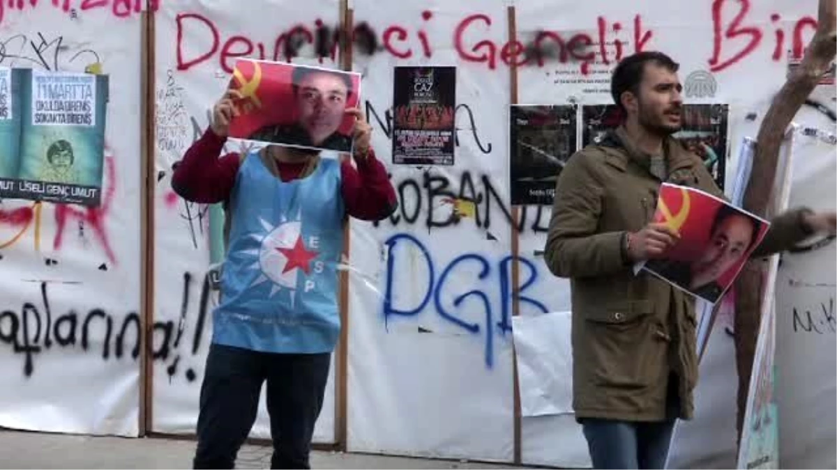 İzmir\'de İzinsiz Gösteri: 11 Gözaltı