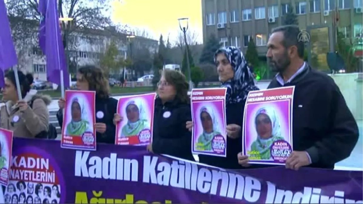 Kadın Cinayetleri Protesto Edildi