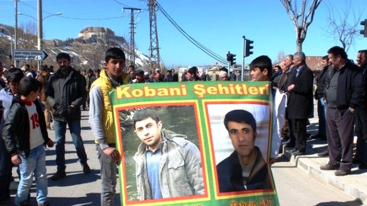 Kobani\'de Mayın Patlaması
