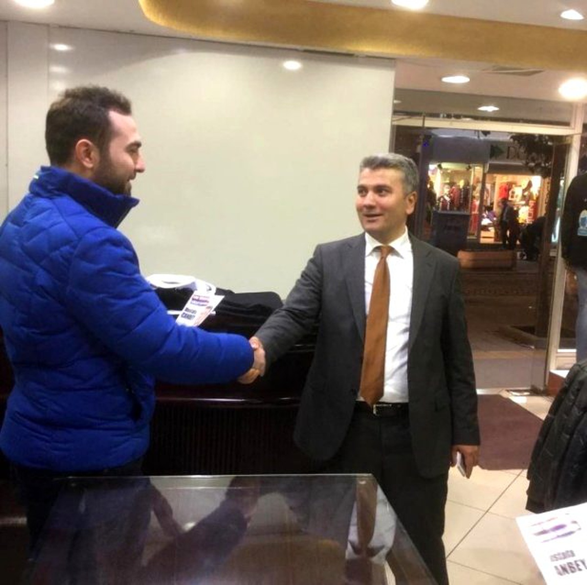 Milletvekili Aday Adayı Canbey\'den Esnaf Ziyareti
