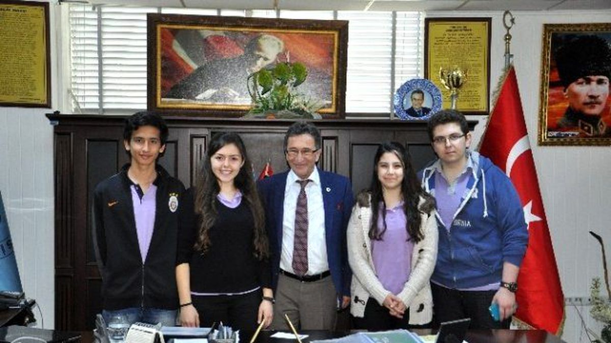 Öğrencilerden Başkan Amca Ziyareti