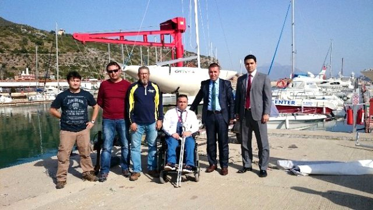 Paralimpik Yelkenli Alanya Marina\'da