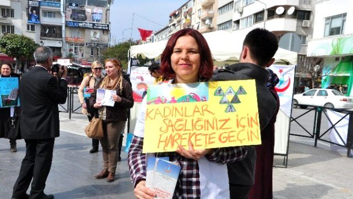 Sağlık Çalışanları Kadına Şiddete Karşı Bilgilendirdi