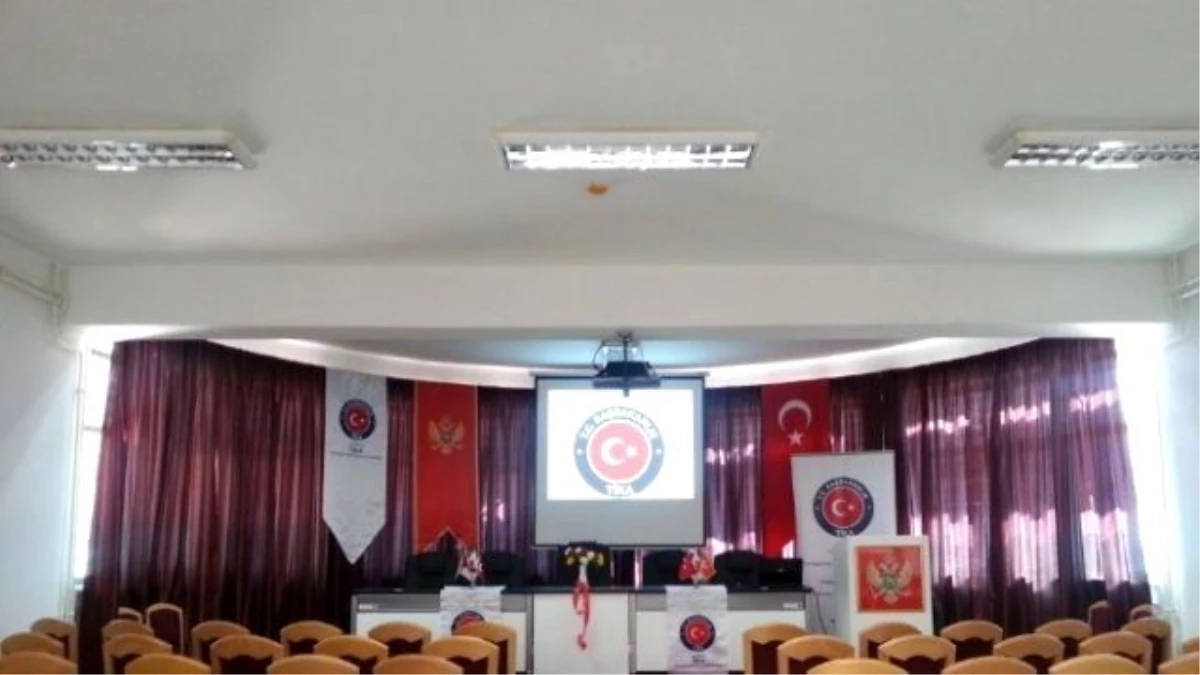 Tika\'dan Karadağ\'daki İlköğretim Okuluna Konferans Salonu
