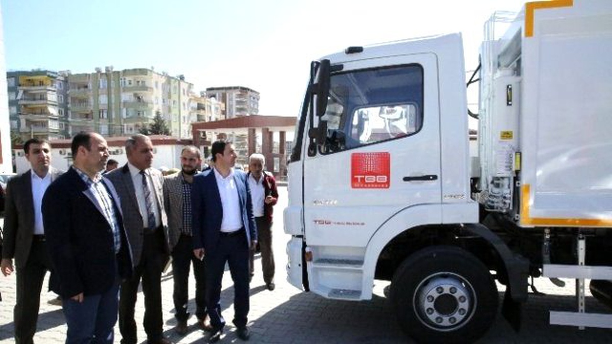 Türkiye Belediyeler Birliği\'nden Araç Desteği