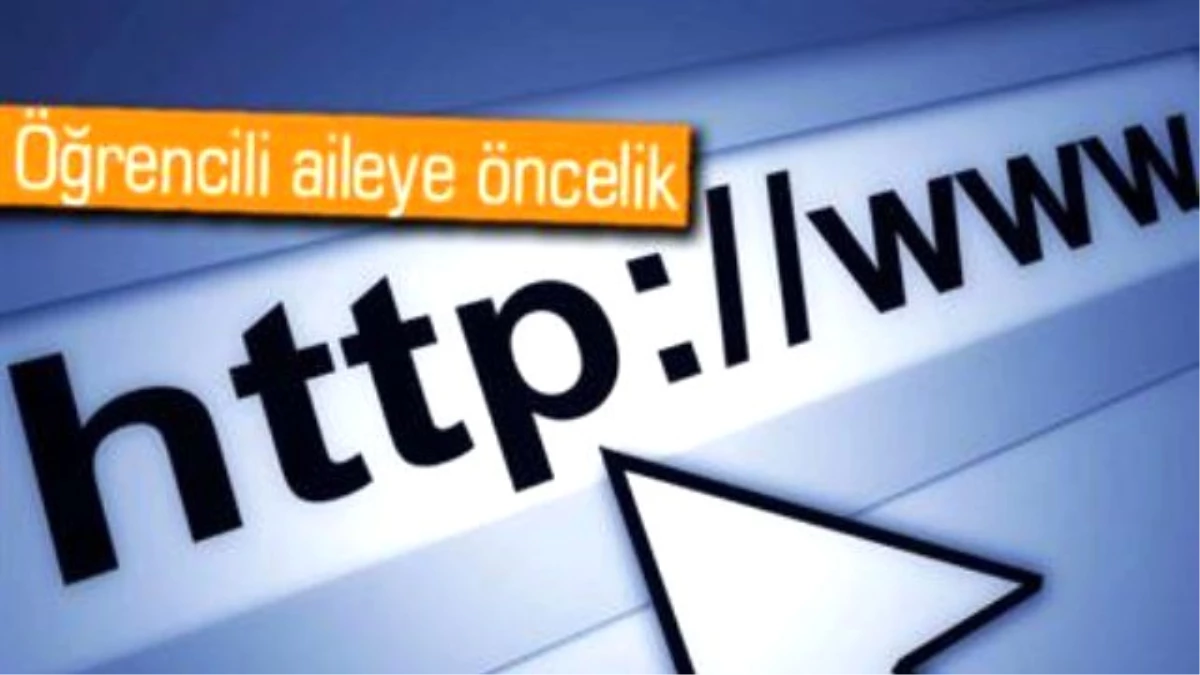 Yoksul Ailelere Ücretsiz İnternet Müjdesi