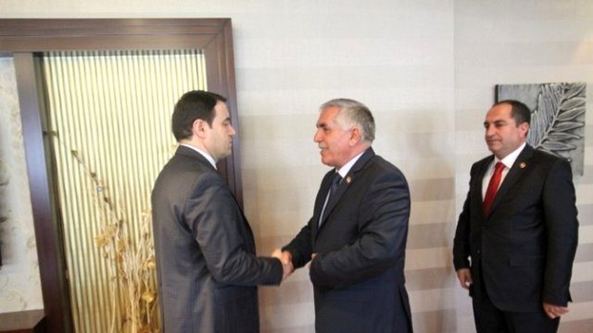 Ak Partili Meclis Üyelerinden Vali Işın\'a Ziyaret