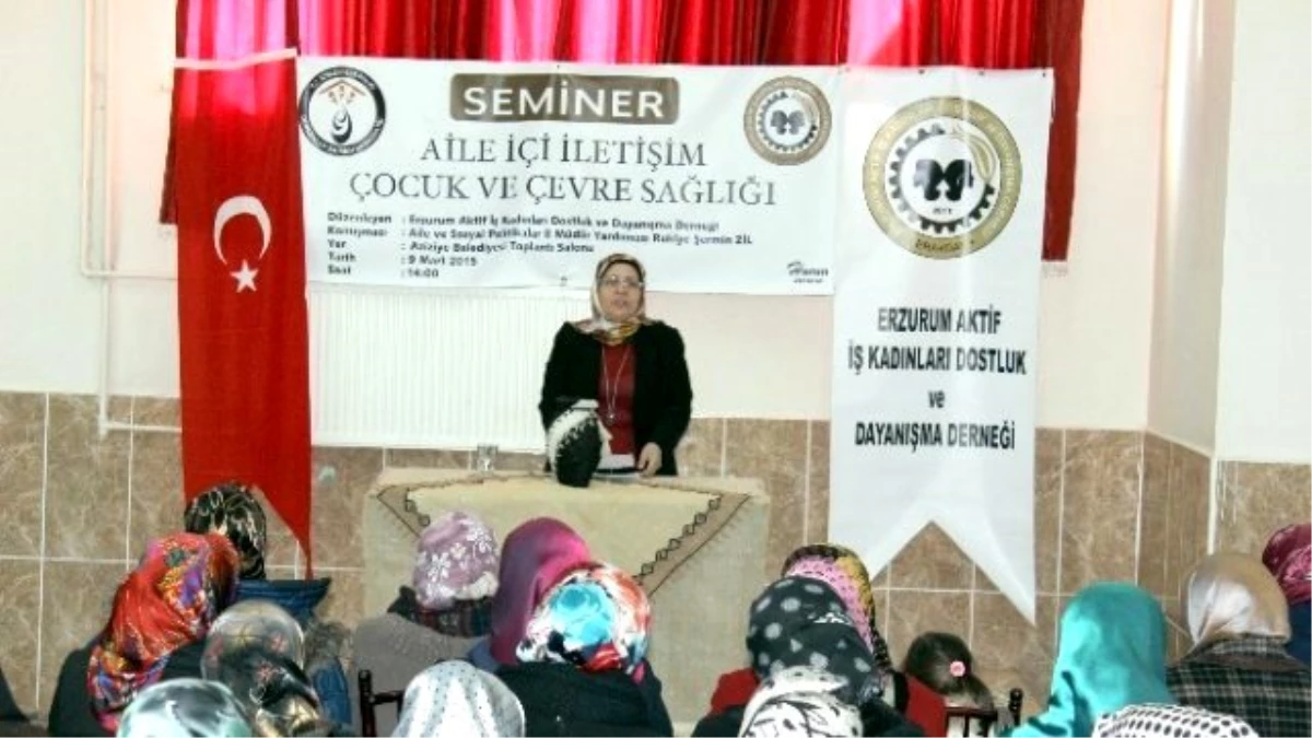 Aktif İş Kadınlarından \'Aile\' Semineri