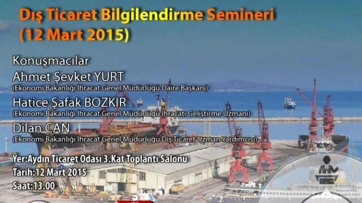 Ayto\'dan Dış Ticaret Semineri?