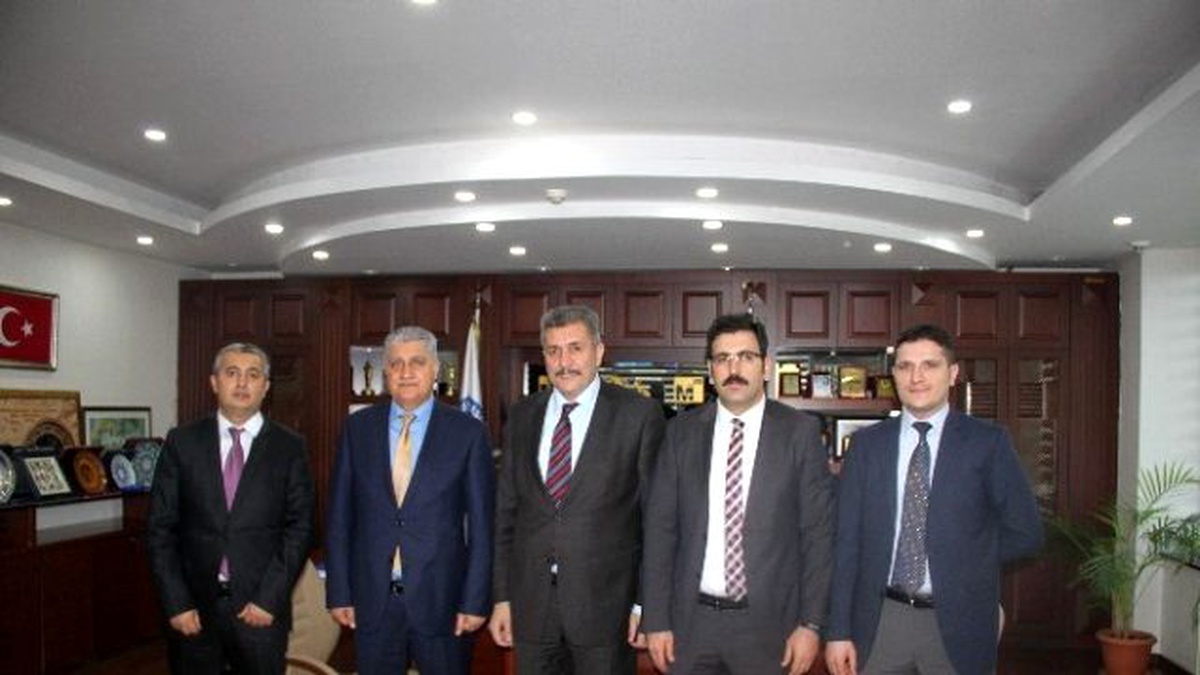 Başmüfettişler Başkan Turan\'ı Ziyaret Etti