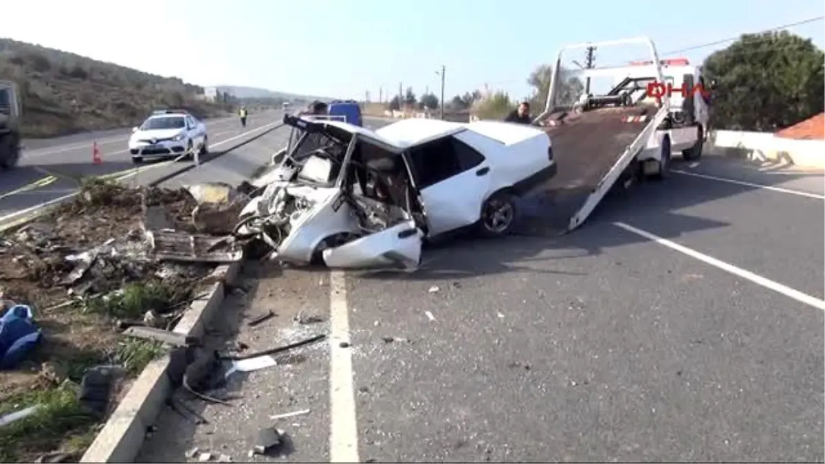 Bergama Refüjdeki Su Tahliye Kanalına Düşerek Sürüklenen Otomobilde 2 Kişi Öldü