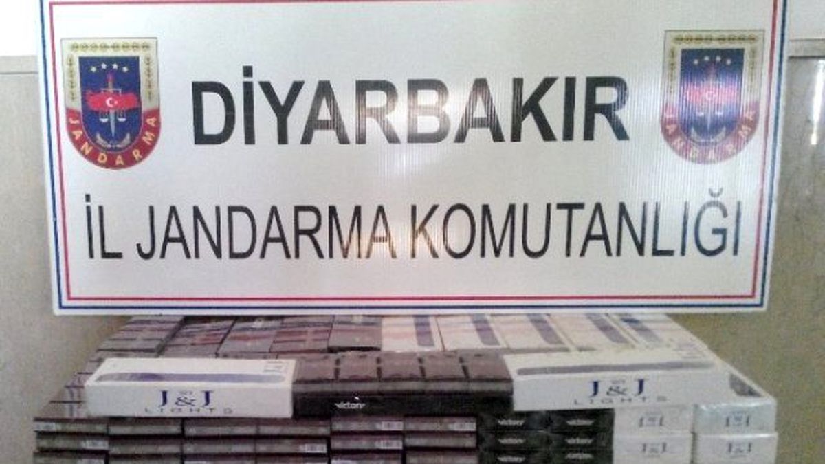 Diyarbakır\'da 7 Bin 460 Paket Kaçak Sigara Ele Geçirildi