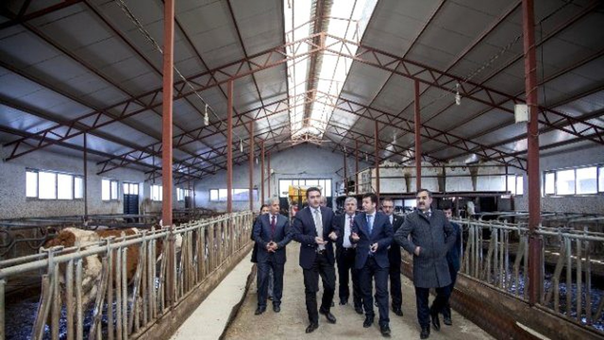 Doğan Tarım ve Hayvancılık Tesisi\'ne Ziyaret