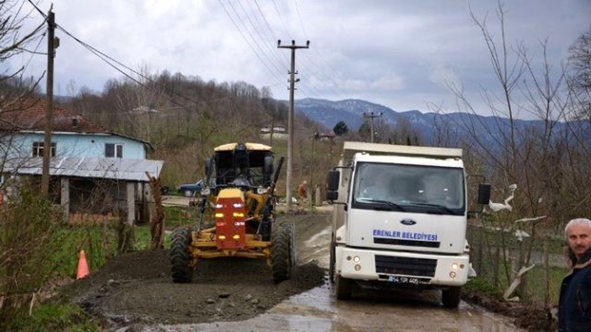 Erenler\'de Yollar Genişliyor