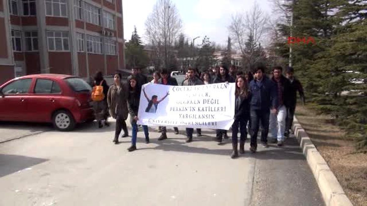 Eskişehir - Anadolu Üniversitesi\'nde Berkin Elvan Eylemi