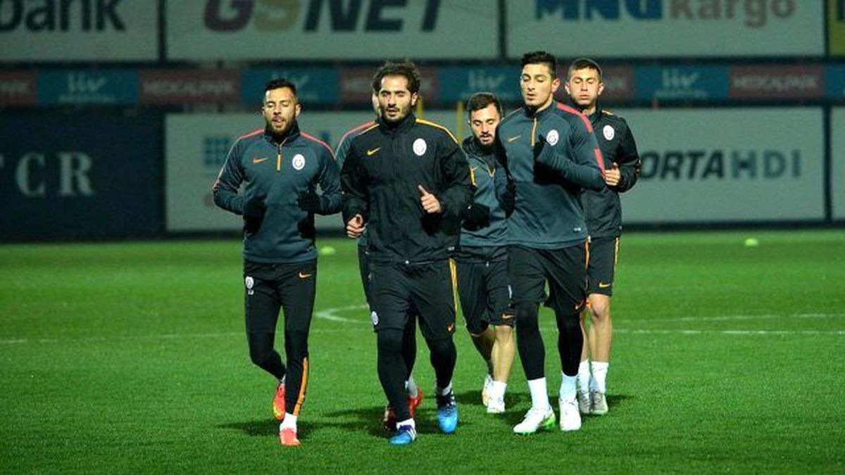 Galatasaray\'da İstanbul Başakşehir Maçı Hazırlıkları Başladı