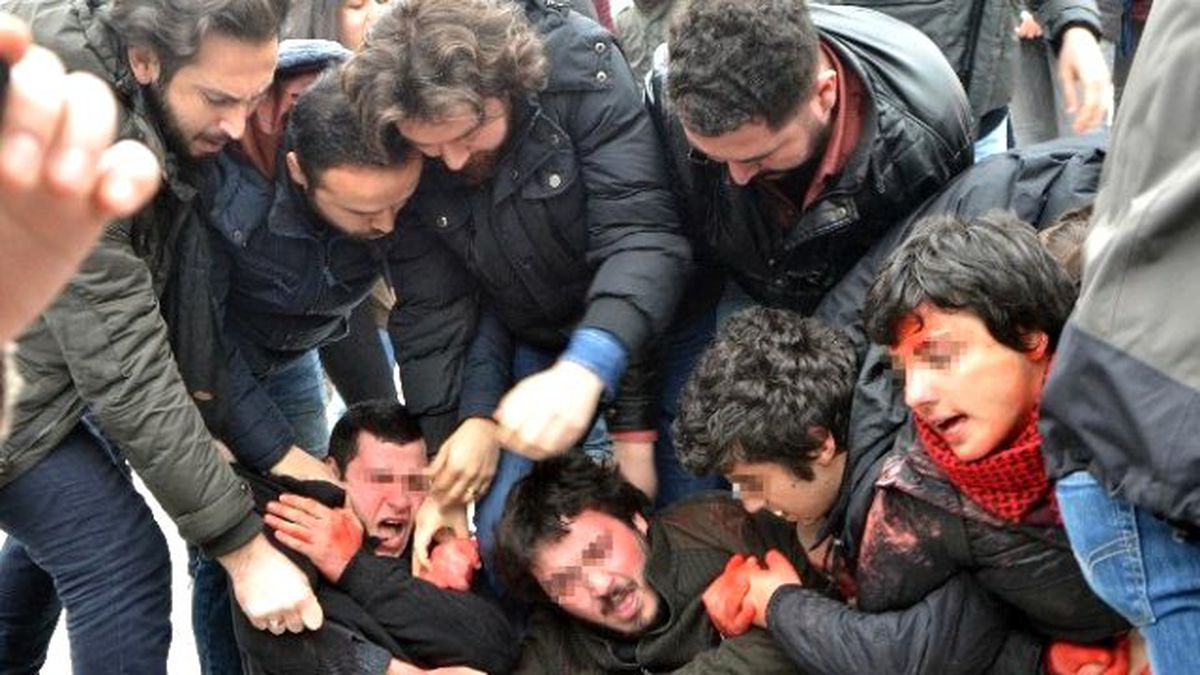 Gezi Parkında "Berkin Elvan" Eyleminde Arbede