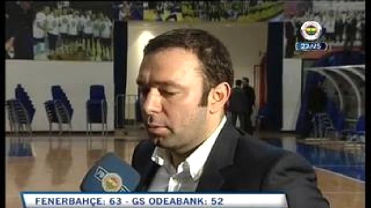 İsfendiyar Zülfikari Röportajı - Fenerbahçe 63 – 52 Galatasaray Odeabank