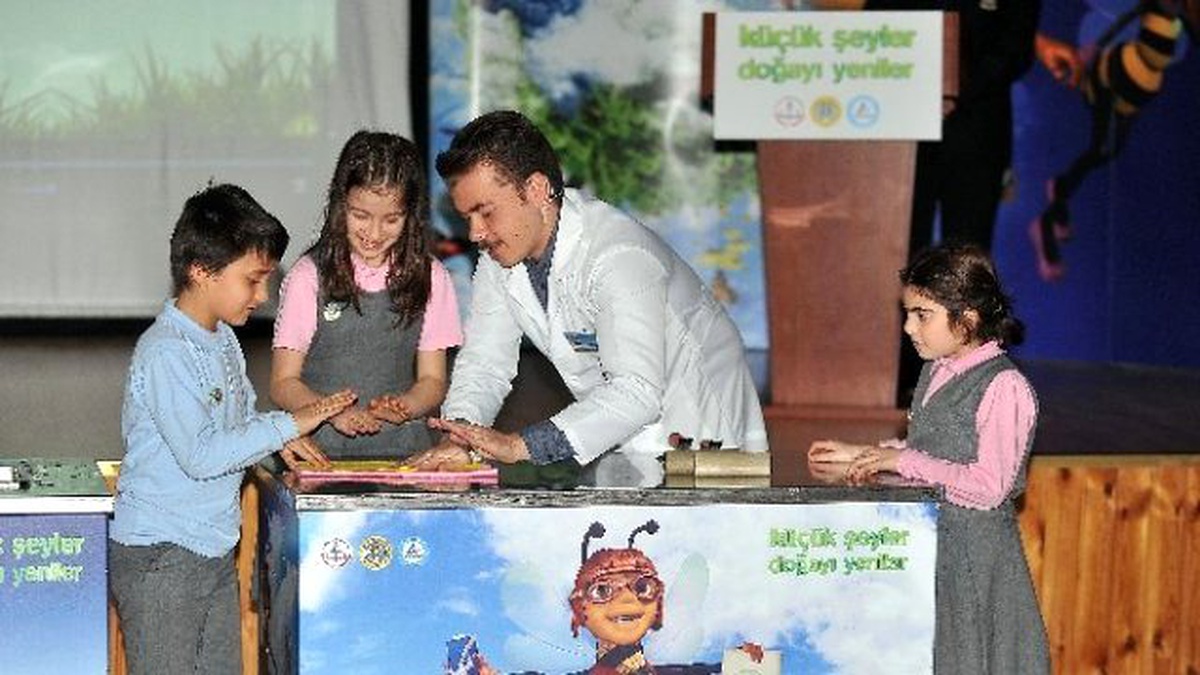 İstanbullu Öğrenciler, \'Doğada Geri Dönüşümü\' Öğreniyor