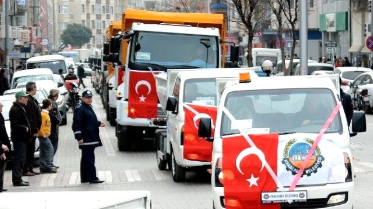 Karacabey Belediyesi Araç Filosunu Güçlendirdi