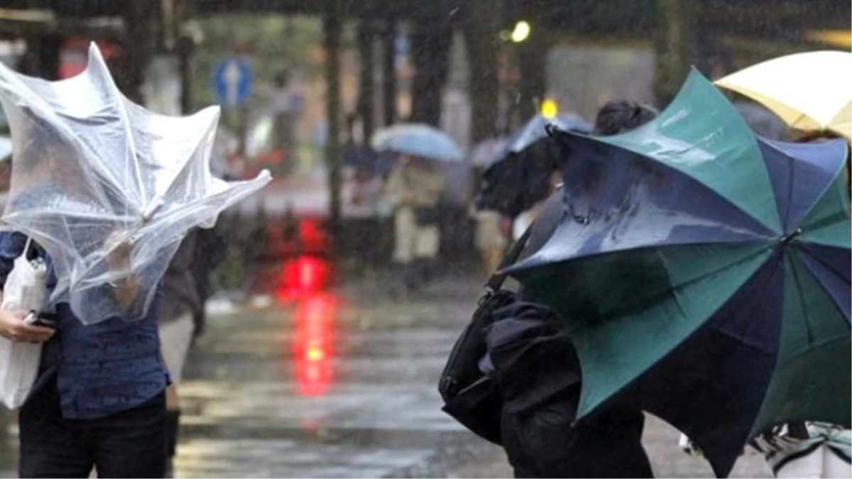 Konya\'da Kuvvetli Yağış ve Fırtına Uyarısı