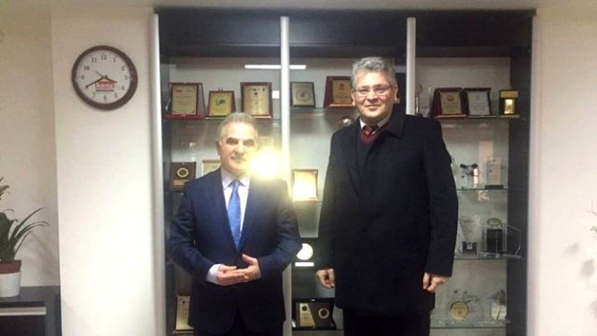 Milletvekili Aday Adayı Ulusoy\'dan Rektör Elmas\'a Ziyaret