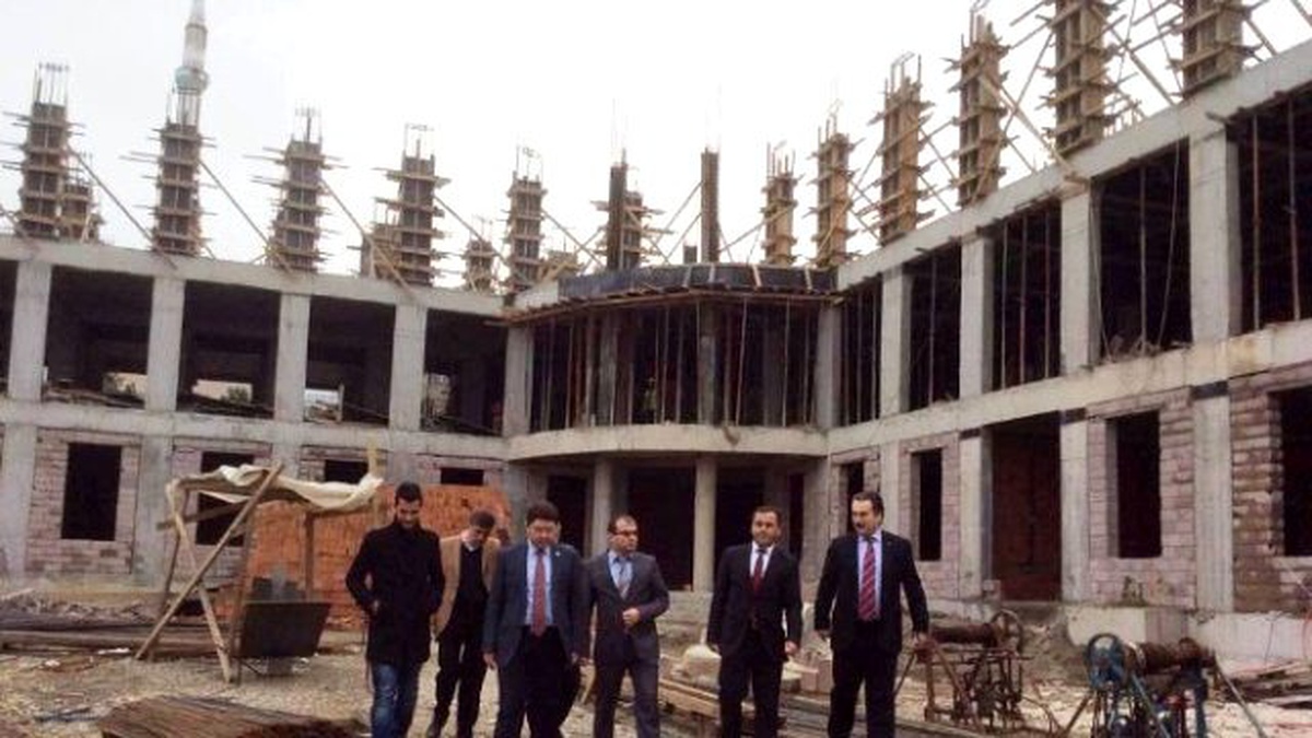 Milletvekili Tunç, İmam Hatip Okulu İnşaatını İnceledi