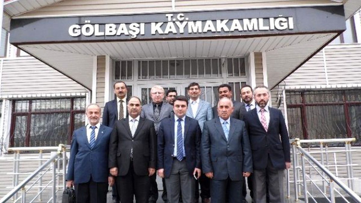 Müftülerden Kaymakam Hatam\'a Ziyaret