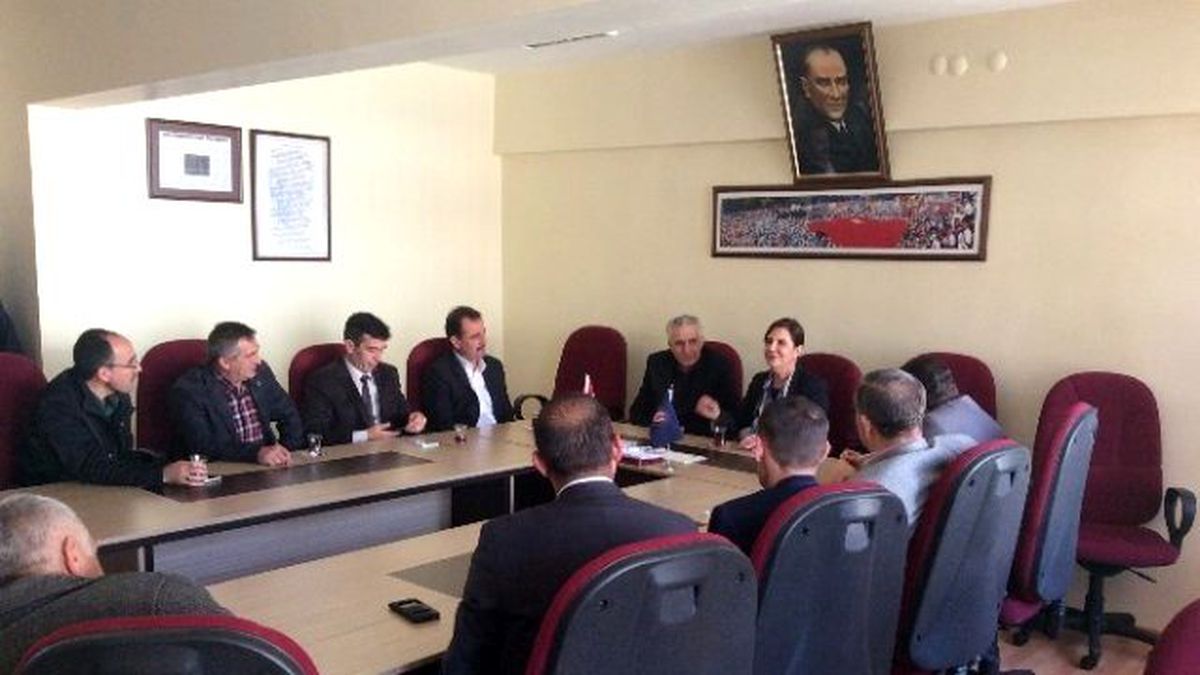 Prof. Dr. Gaye Usluer Türk İş\'e Ziyaret