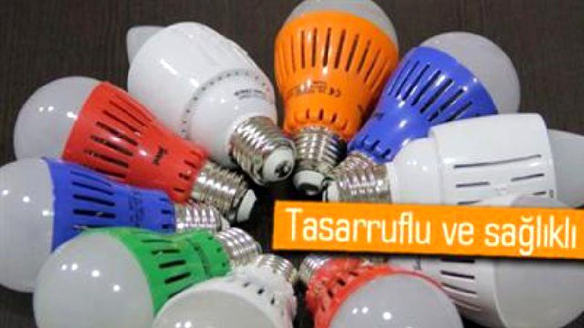 Robot Teknolojisiyle Led Ampül Üretecek