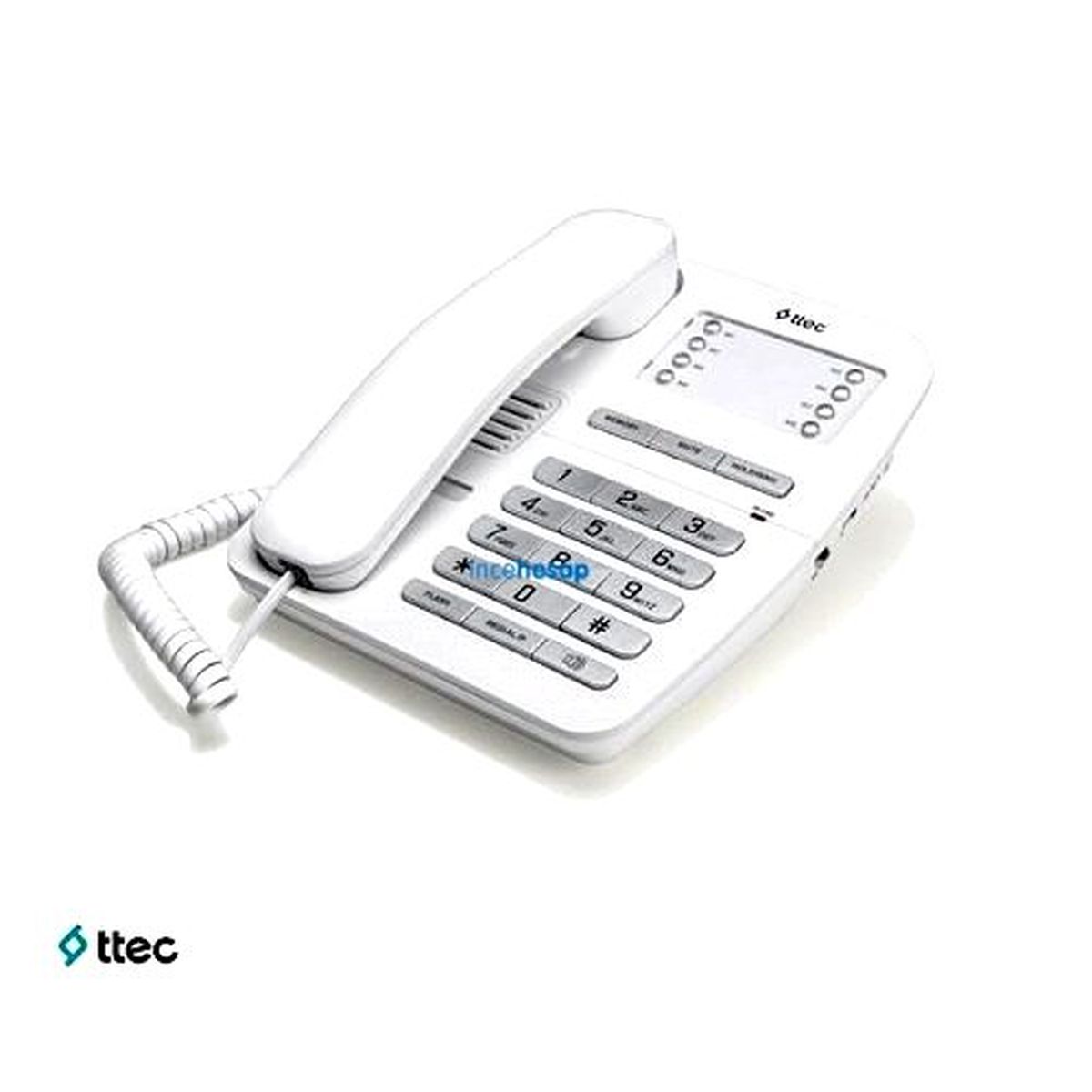 Ttec Plus Tk2800 Masaüstü Telefon Beyaz