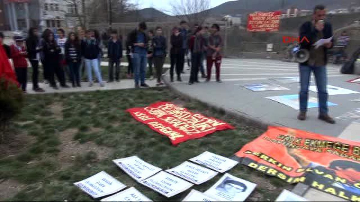 Tunceli Berkin Elvan, Tunceli\'de Yürüyüşle Anıldı