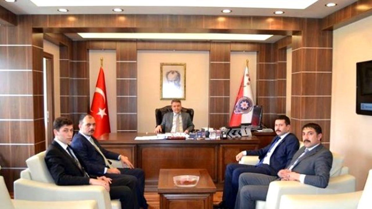 Ülkü Ocaklarından İl Emniyet Müdürü Şahin\'e Ziyaret
