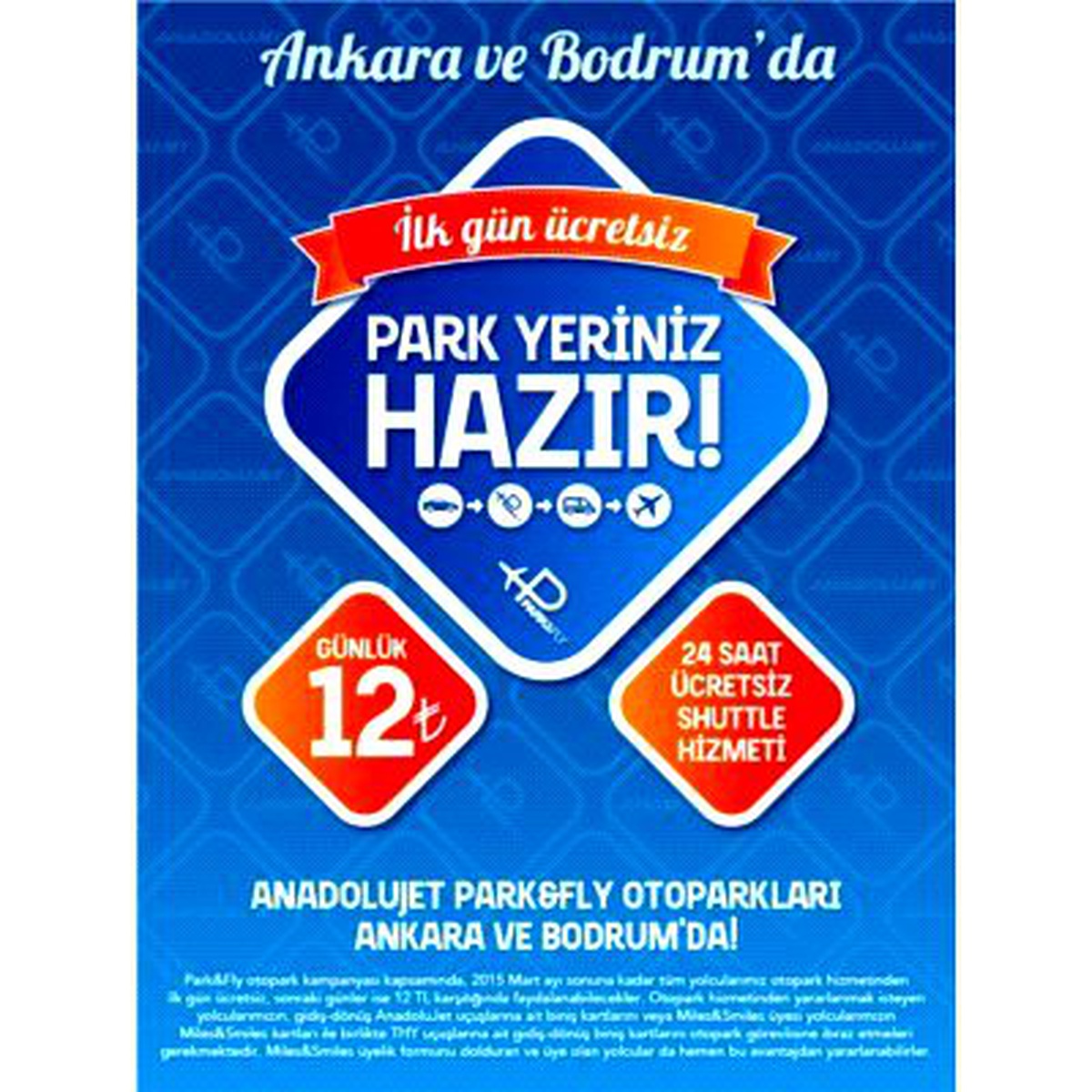 Anadolujet Yolcuları Park Sorunu Yaşamadan Uçuyor