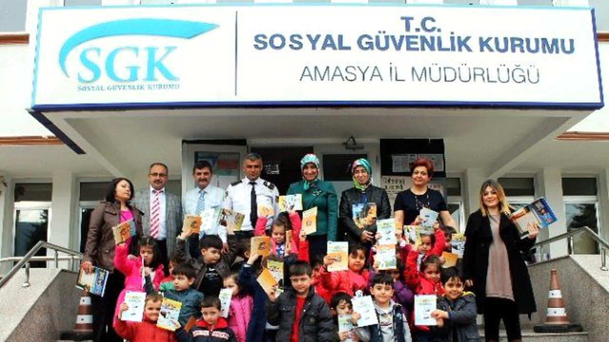 Anaokulu Öğrencilerinden Sgk\'ya Ziyaret