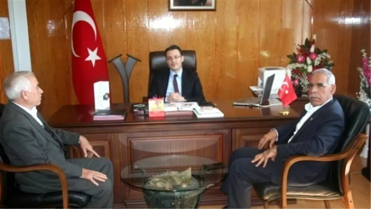 Arıcılar Birliği'nden Kaymakam Efendioğlu'na Ziyaret