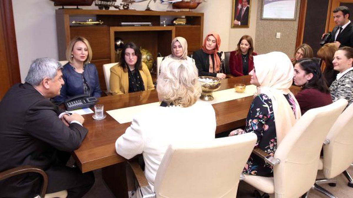 Başkan, \'\'Kadın Girişimcilerimizle İftihar Ediyoruz\'\'