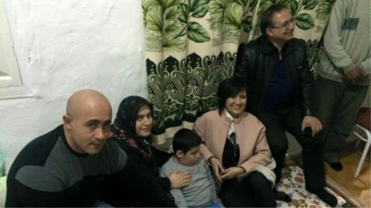 Başkan Kazgan Engelli Aileleri Ziyaret Etti