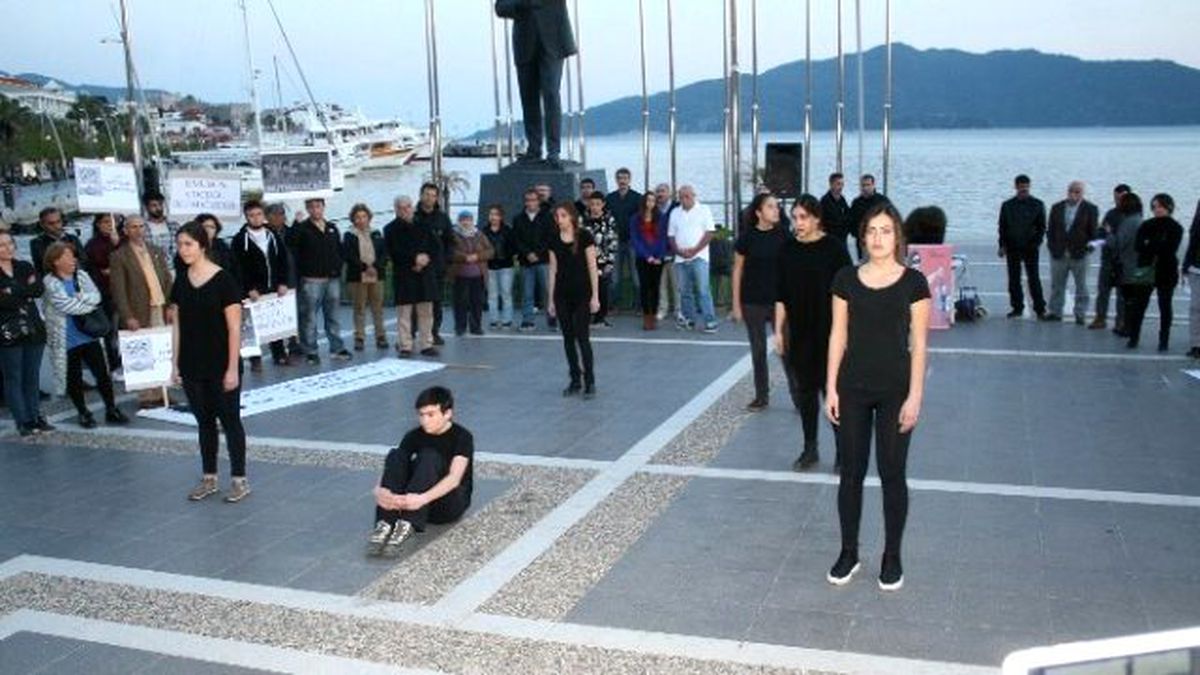 Berkin Elvan Marmaris\'te Anıldı