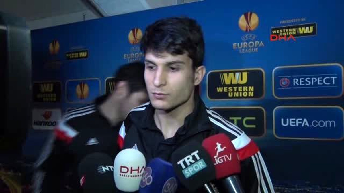 Beşiktaşlı Futbolcu Necip İstanbul\'da Seyircilerimizin de Desteğini Alıp Bu Turu Geçmek İstiyoruz