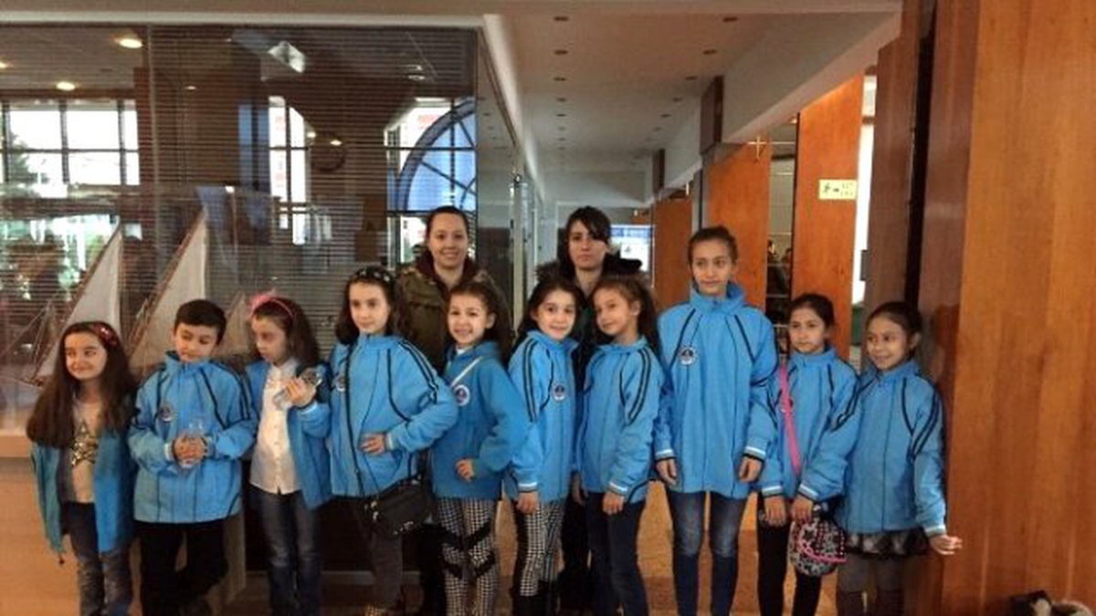Buz Sporcuları "Yusufcuk Oyununu İzledi