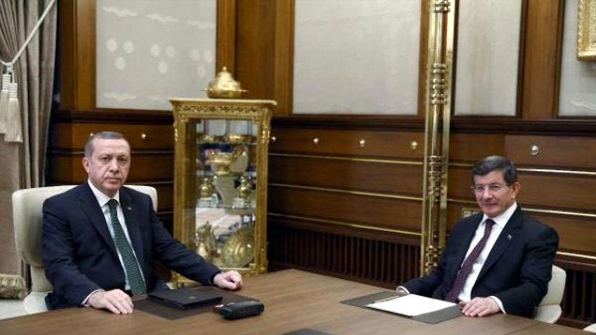 Cumhurbaşkanı Erdoğan, Başbakan Davutoğlu Kabul Etti